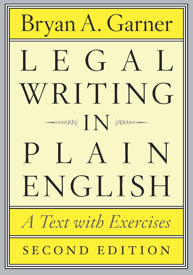 [PDF/ePub] Legal Writing in Plain English