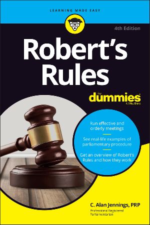 [PDF/ePub] Robert's Rules For Dummies
